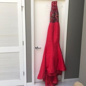 Sherri Hill size 2, beaded, mermaid formal